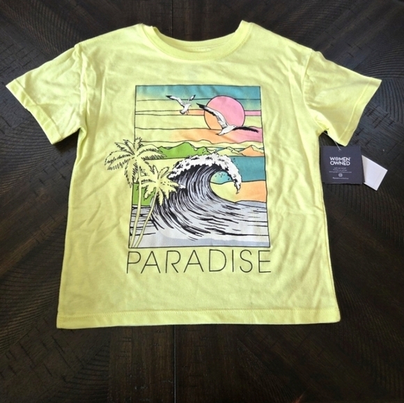 Grayson Other - Grayson/Threads Kids "Paradise" Graphic T-Shirt - XS (4/5) Beach Pool